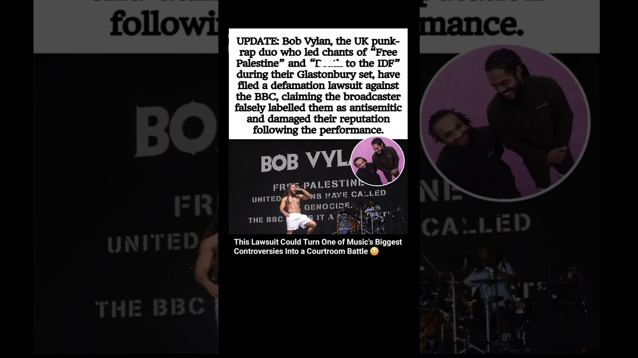 Bob Vylan Sues BBC Over Glastonbury Controversy ⚖️🎤