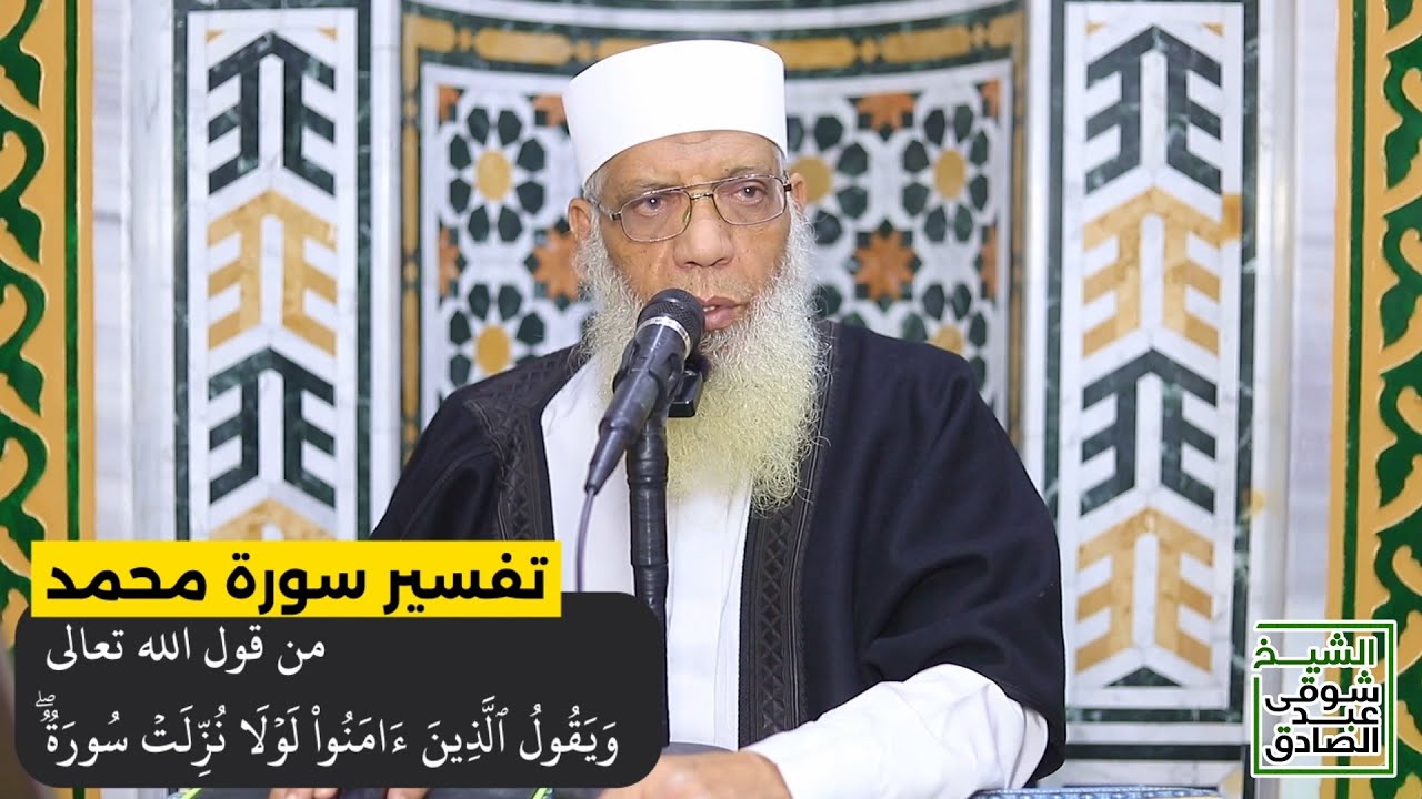 04 تفسير سورة محمد من قول الله تعالى (ويقول الذين آمنوا لولا نزلت سورة) الآيات 20-23