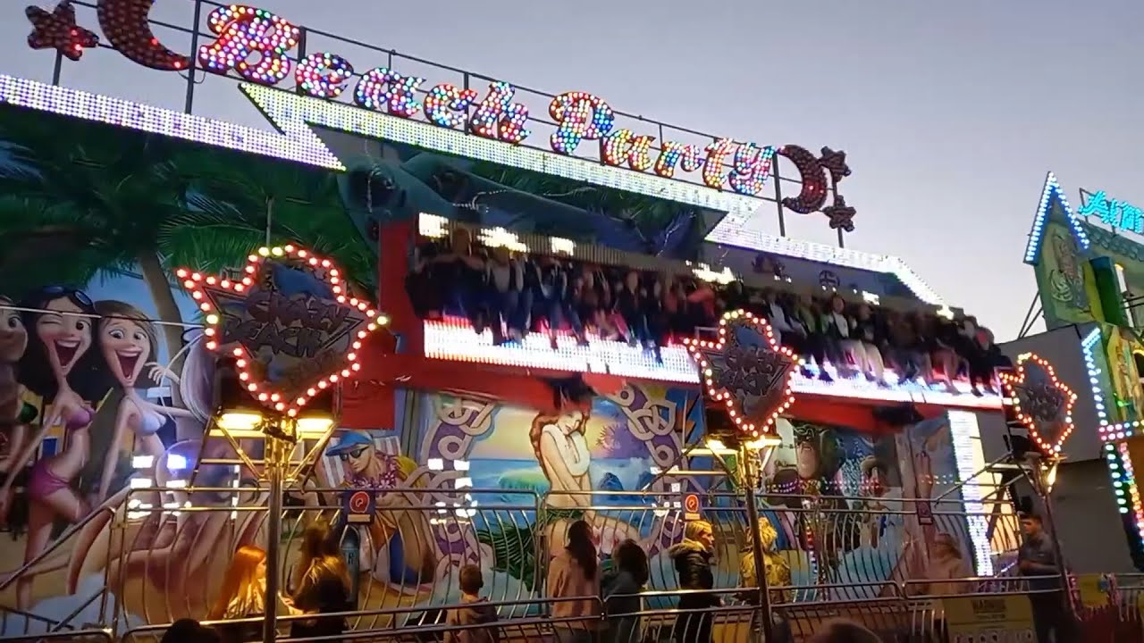 Beach Party- (Elliot Crow) offride Kiddieland Amusements April 2022