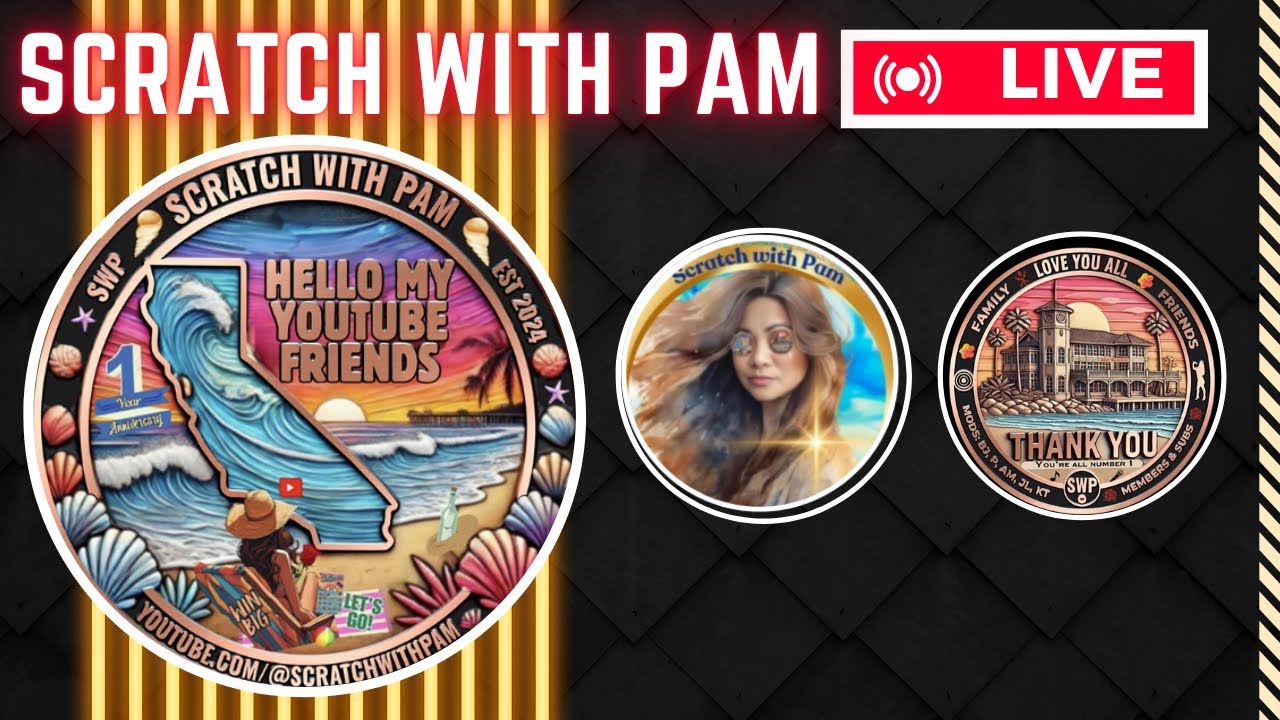 Kansas & CA Lottery Scratcher‼️ #live #chat #conversation kslottery #calottery #social #scratchcards