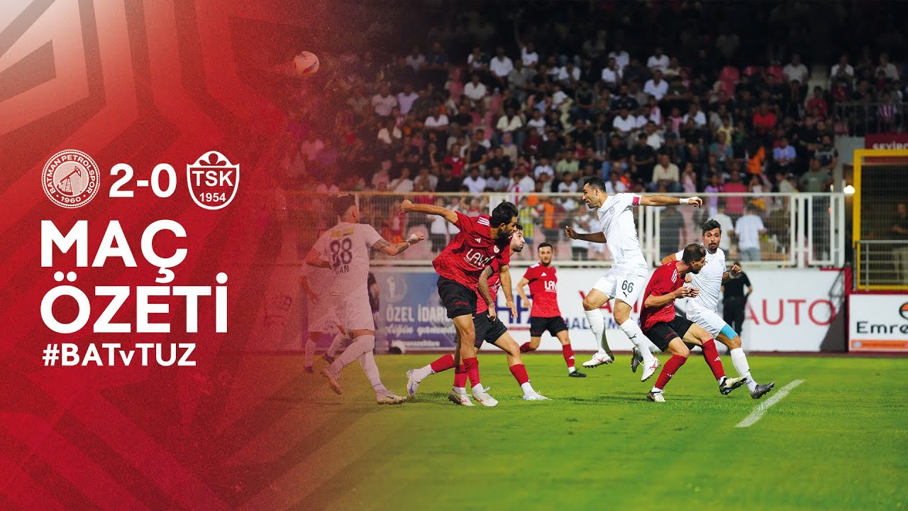 BATMAN PETROLSPOR 2-0 TUZLASPOR GENİŞ ÖZET | TFF 2.Lig Beyaz Grup 3. Hafta