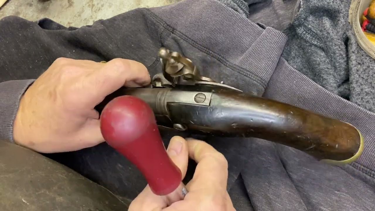 New Land Pattern Pistol repair - lock work