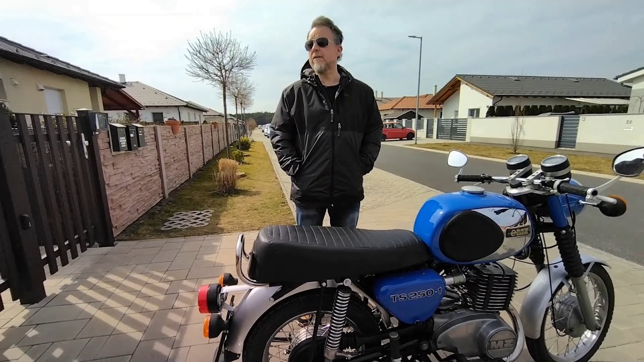 MZ TS 250/1 Motorrad Klangtest: Brutal Sound  / MZ hangpróba ill. hangrobbanás