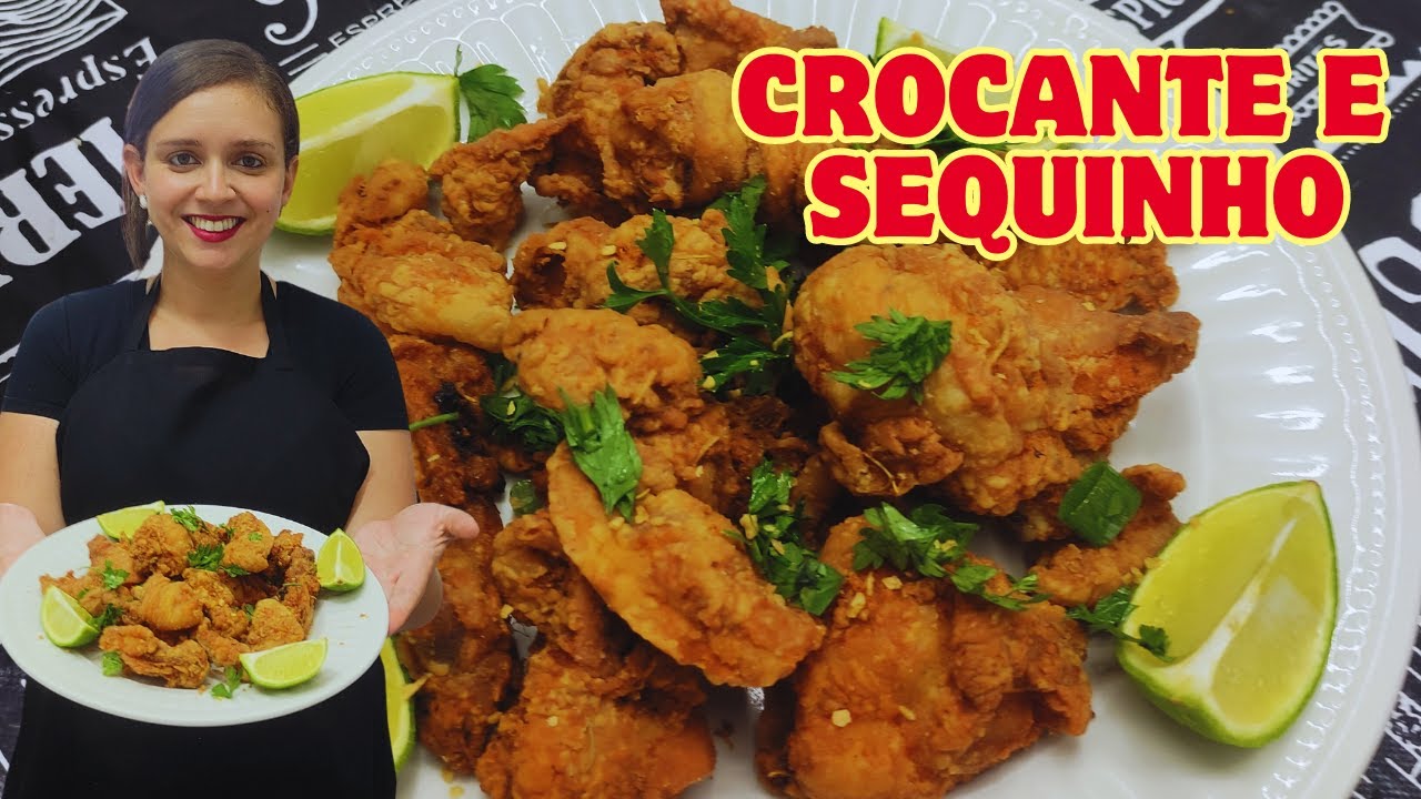 COMO FAZER FRANGO À PASSARINHO FRITO IGUAL DE RESTAURANTE