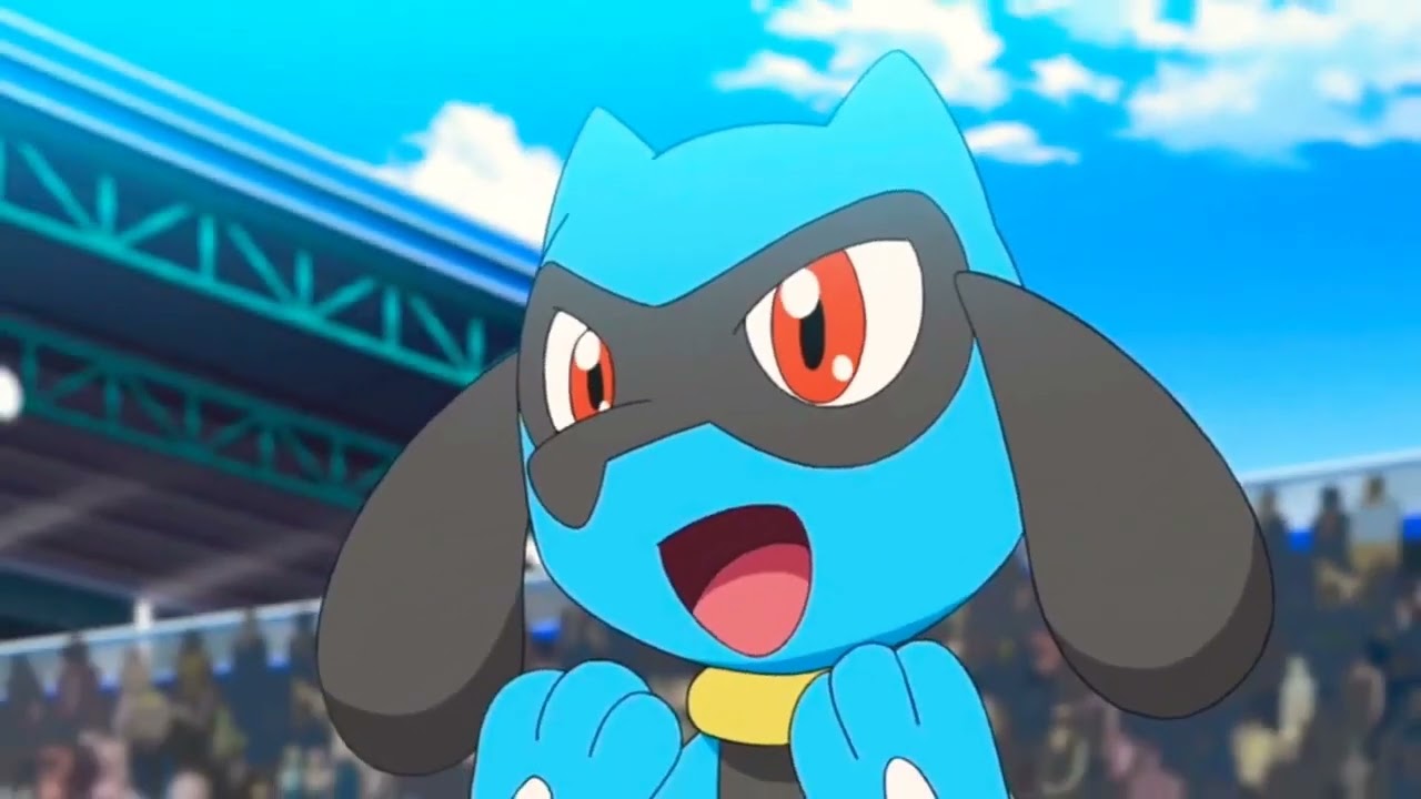 Pokemon Journeys  - Ash's Riolu cute and funny scenes
