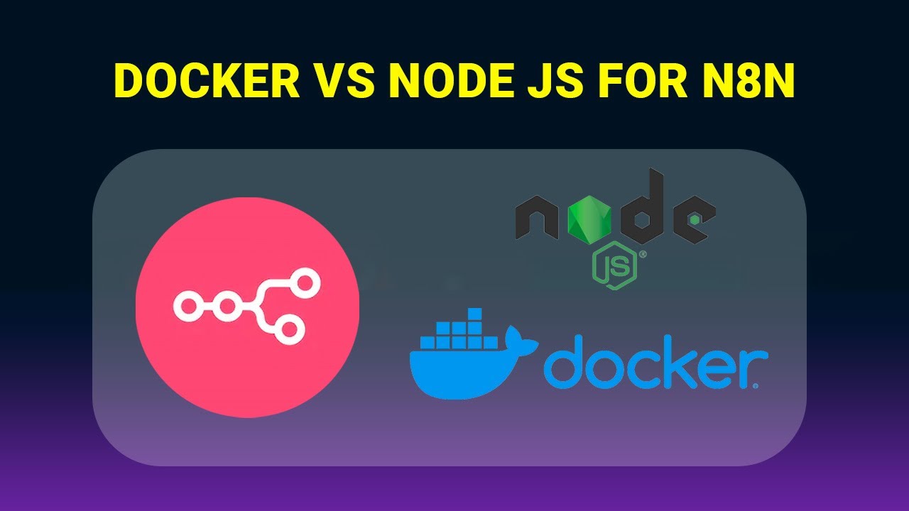 Docker vs Node js for N8N Which one should you use