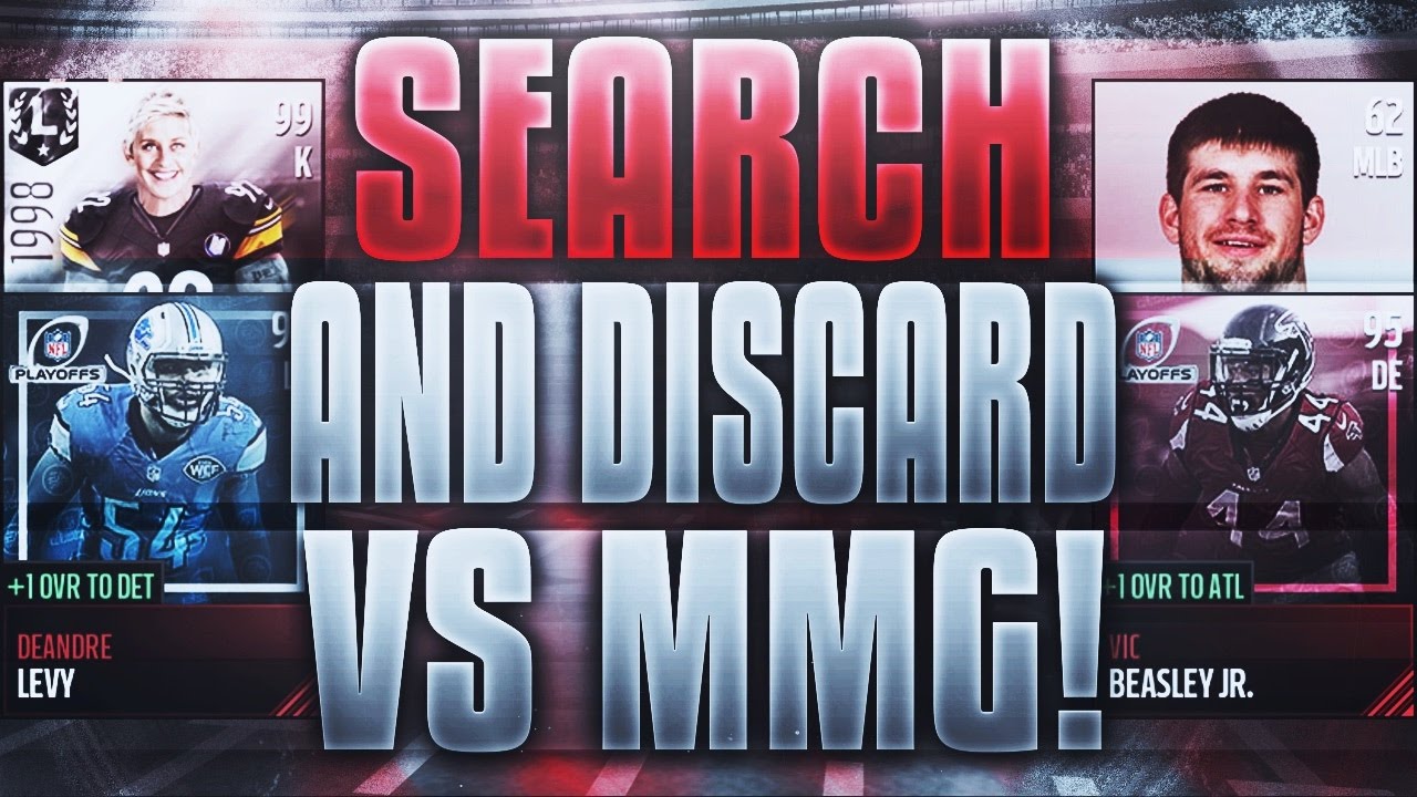 SEARCH AND DISCARD VS. MMG (Madden Mobile Gods) IS BACK!