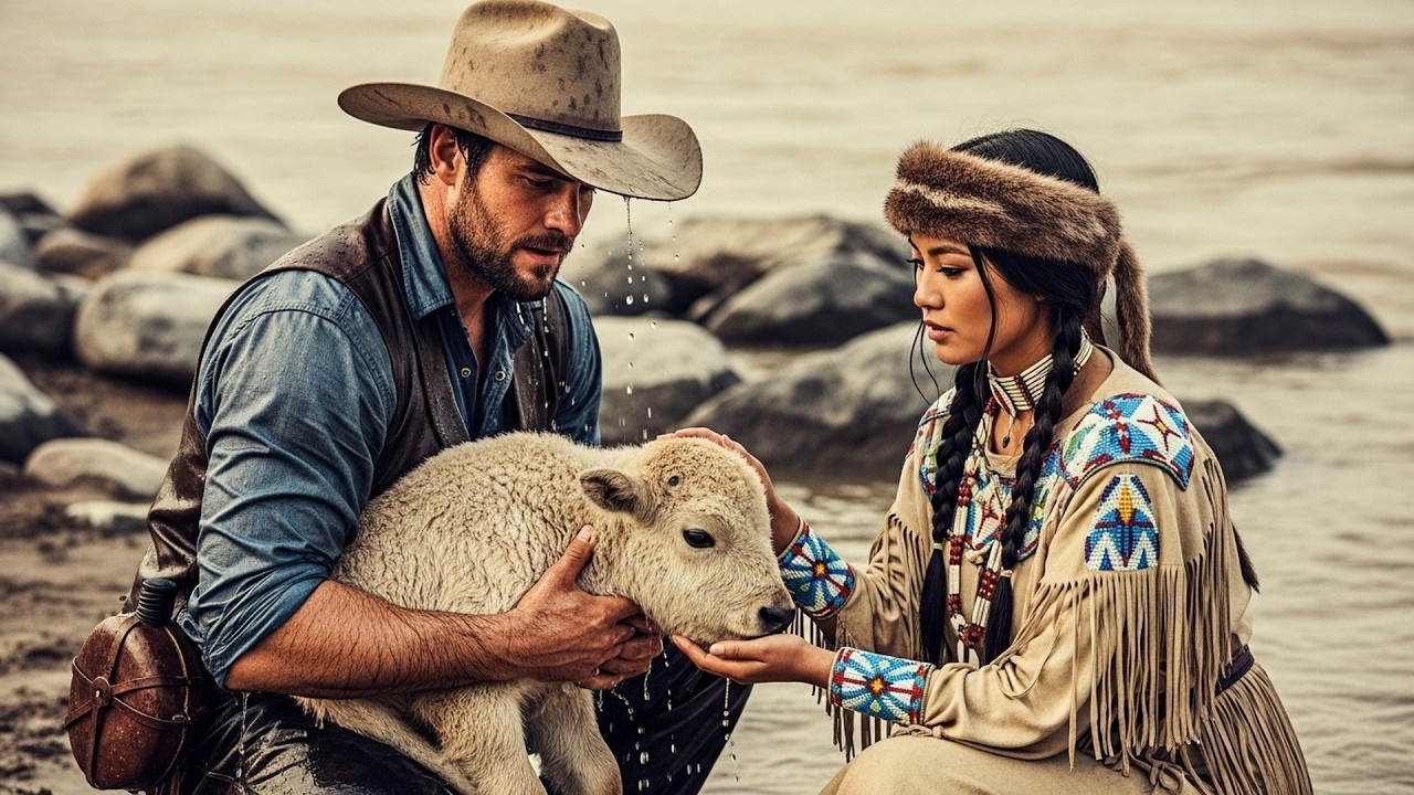 He Rescued A Bison Calf From The River, Shoshone Woman Appeared Saying You Saved My Spirit Animal