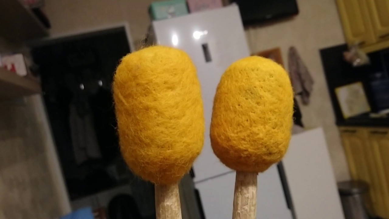 DIY Drum mallets