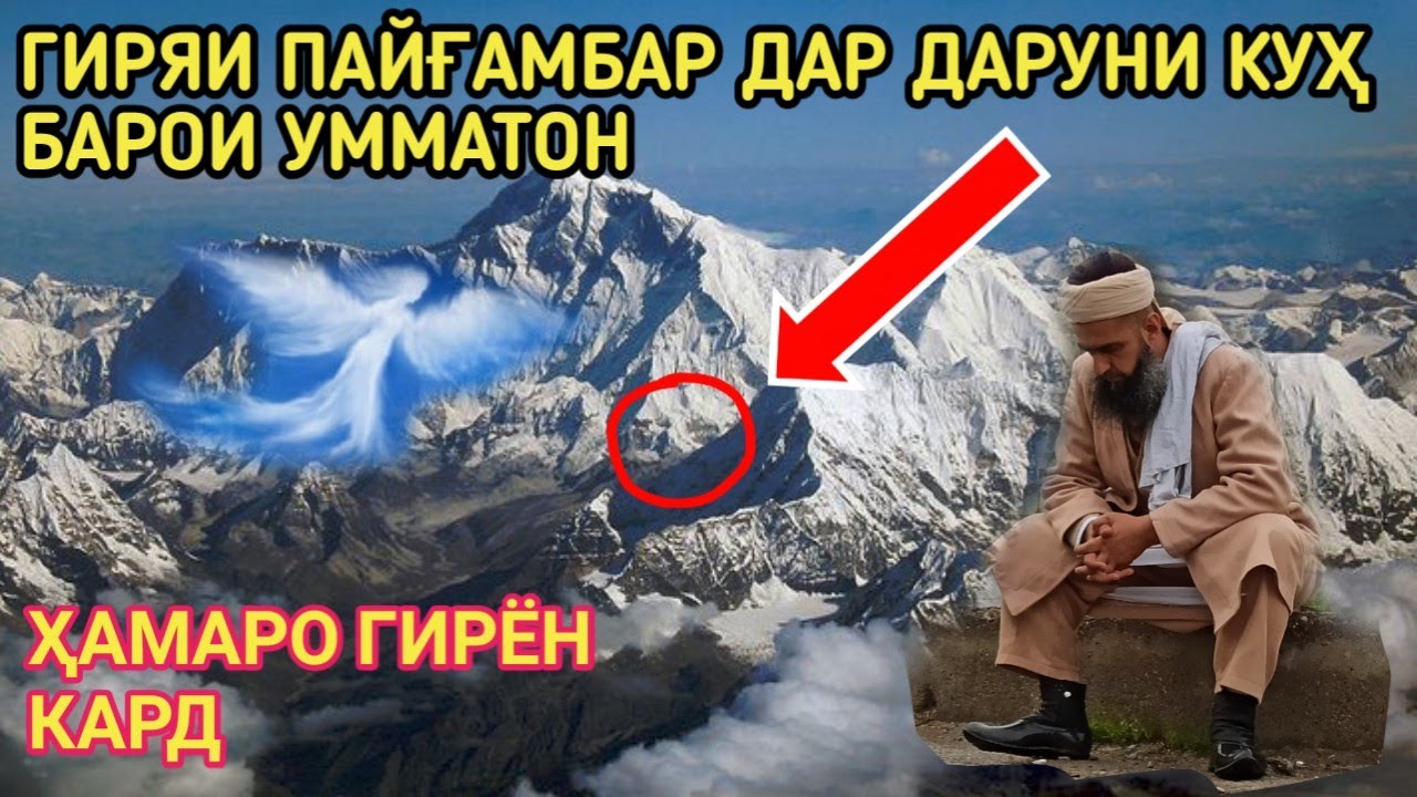 ПАЙГАМБАР БАРОИ УММАТОН БИНЕД ЧИХЕЛ ГИРЯ КАРД