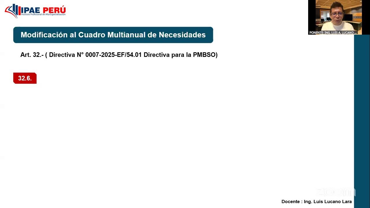 CURSO: SISTEMA NACIONAL DE ABASTECIMIENTO Y PROGRAMACIÓN MULTIANUAL DE BIENES, SERVICIOS Y OBRAS