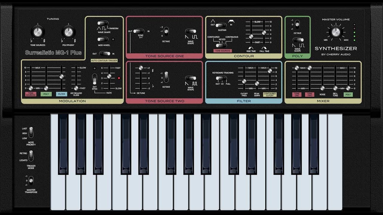 Surrealistic MG 1 Plus  Cherry Audio