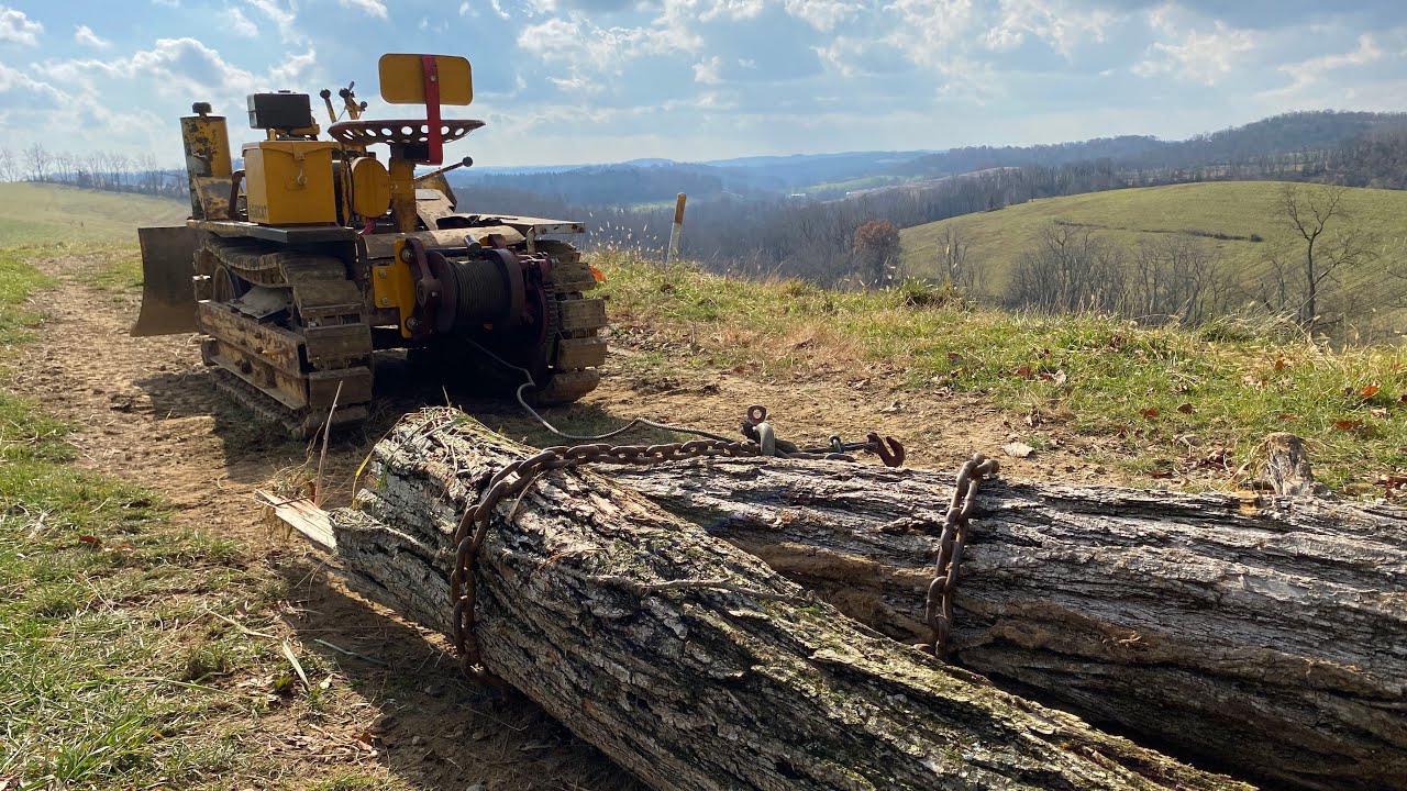 AGRICAT Mini Dozer | How Many Logs Can This Little Dozer Pull?