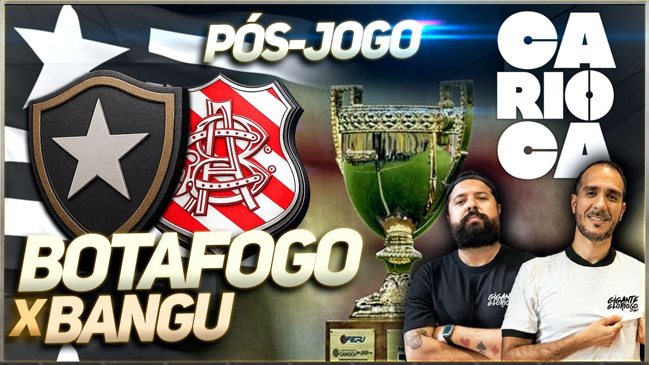 PÓS-JOGO BOTAFOGO 3x1 BANGU | CAMPEÃO DA TAÇA RIO | TUCU CORREA FINALMENTE JOGOU FUTEBOL?
