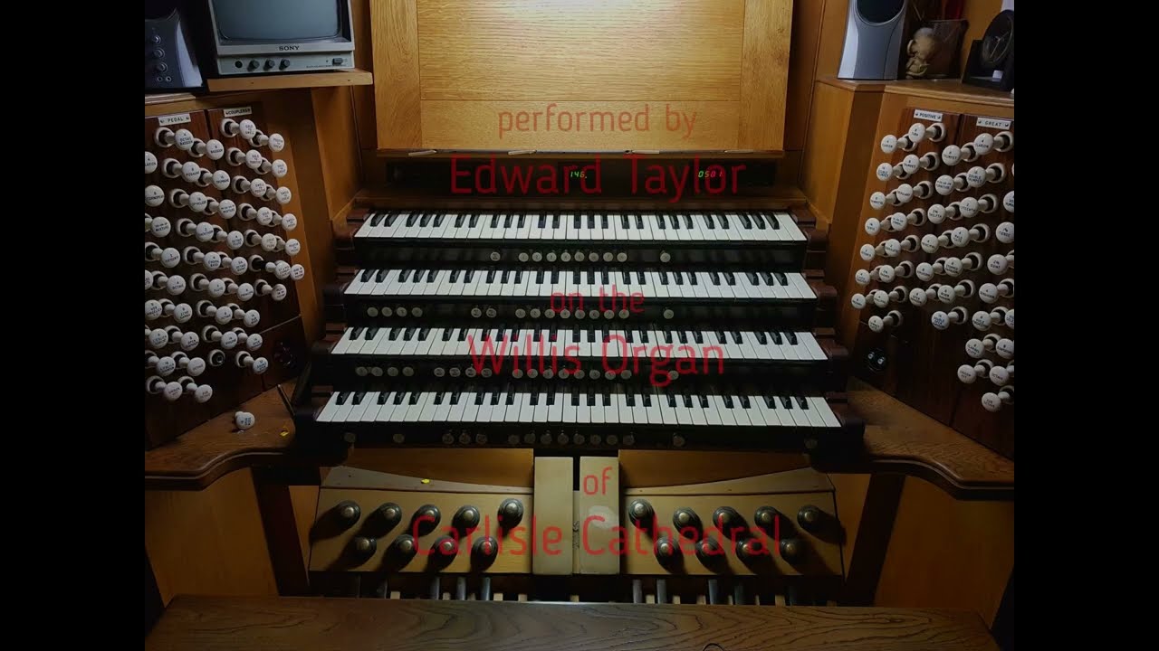 Edward Taylor plays Rowley: Hymn prelude on 'St Hugh'