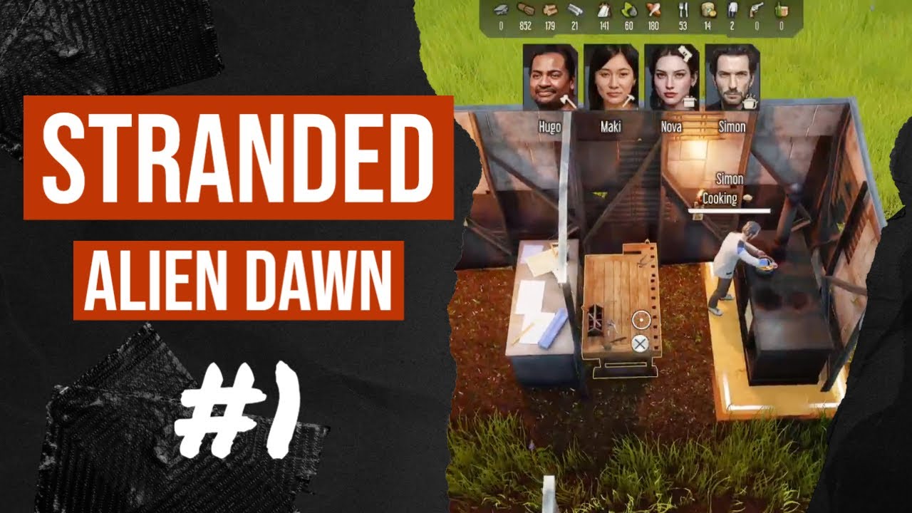 stranded alien dawn PS5 gameplay no commentary | Toatis Day 1 |