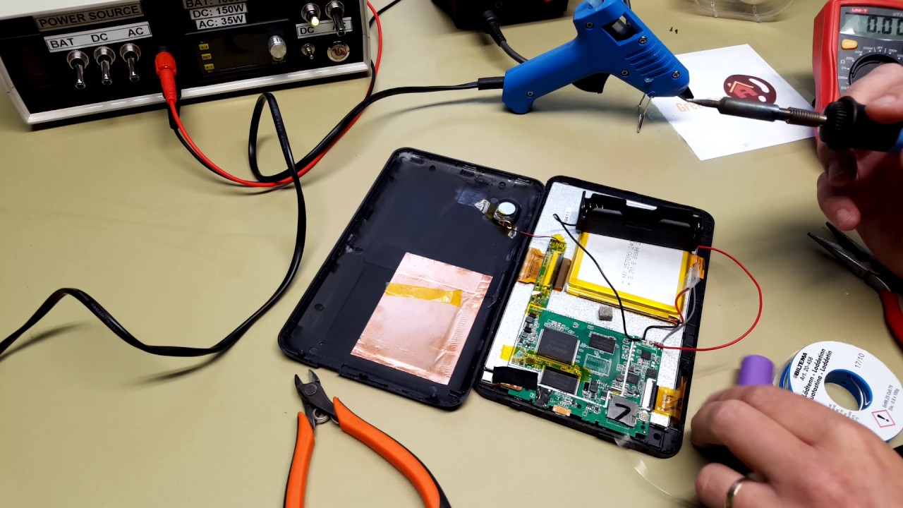 Android Tablet battery modification - DOUBLE THE CAPACITY