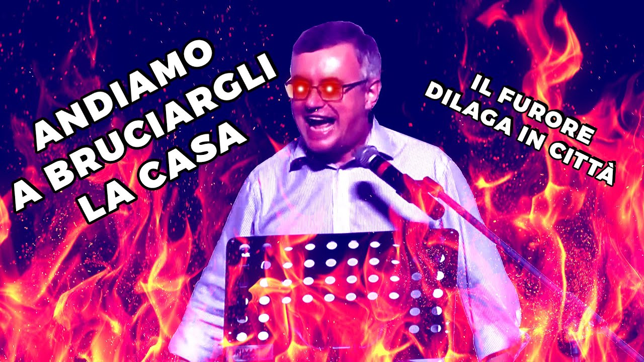 ALESSANDRO BARBERO - ANDIAMO A BRUCIARGLI LA CASA (il furore dilaga in citt&agrave;)
