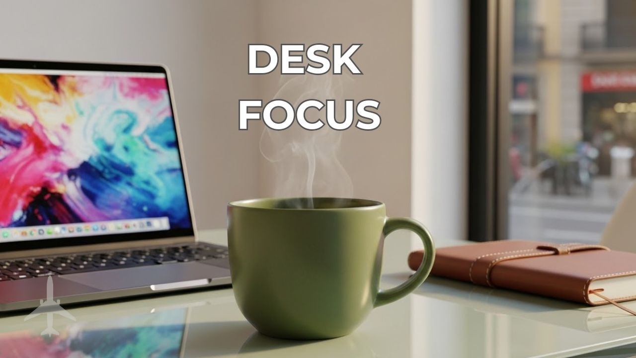 🌍 Desk Focus – Calm Global Lo-Fi for Work (Midweek Session)