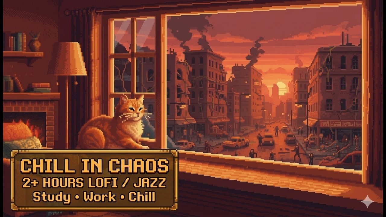 coffee at the end of the world ☕ [2hr Jazzy Lofi Hip Hop]