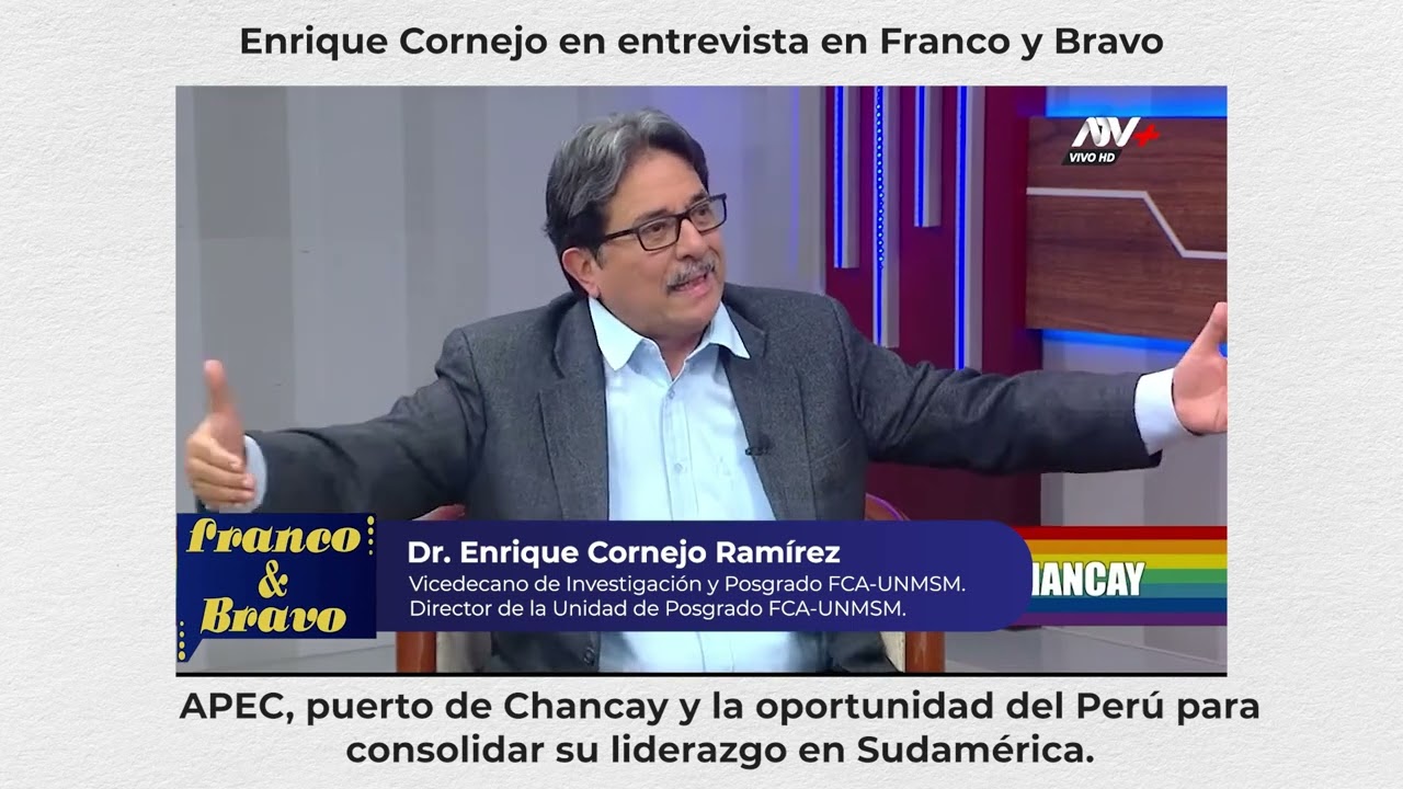 Enrique Cornejo: APEC, puerto de Chancay y la oportunidad del Perú para consolidar su liderazgo