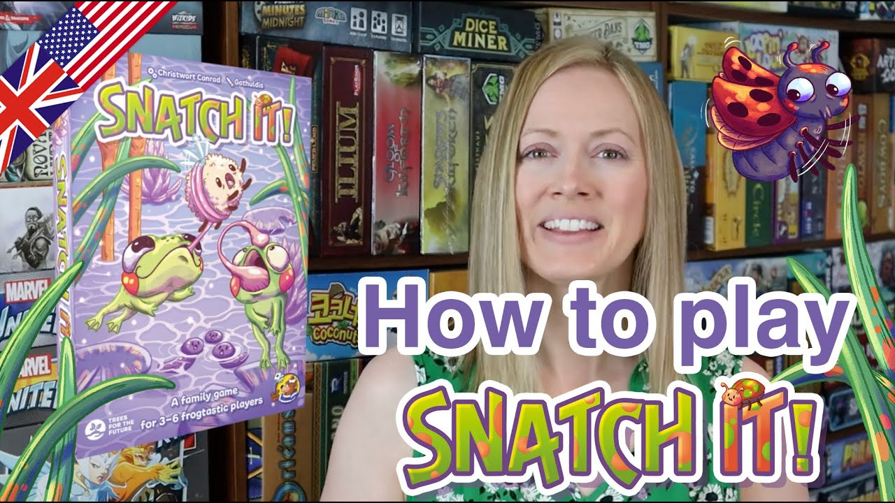 Как играть в SNATCH IT! (на английском языке) #howtoplayheidelbaer
