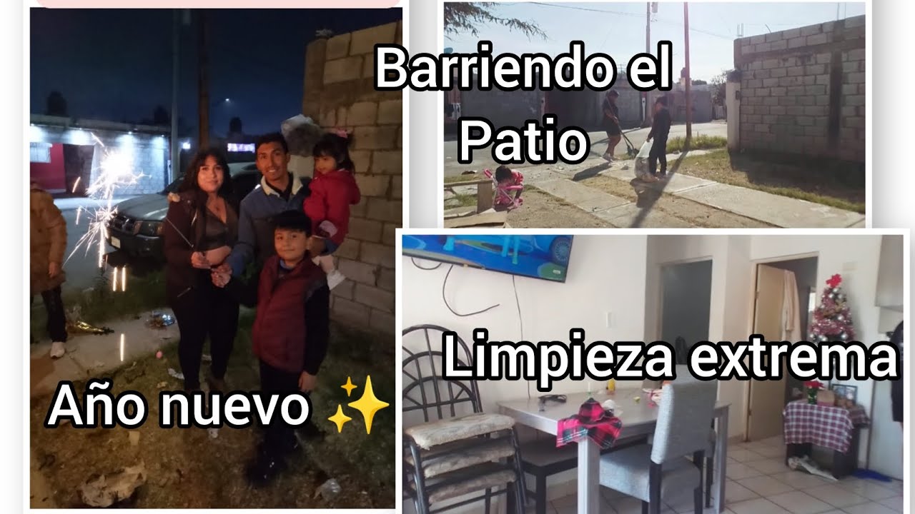 Recibiendo año nuevo✨+ limpieza extrema💗 