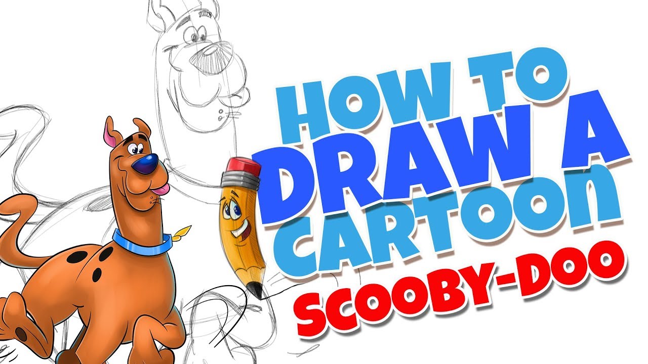 How to draw Scooby-Doo | step by step