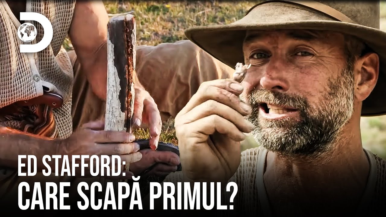 Matt își face un recipient pentru apă | Ed Stafford: Care scapă primul?