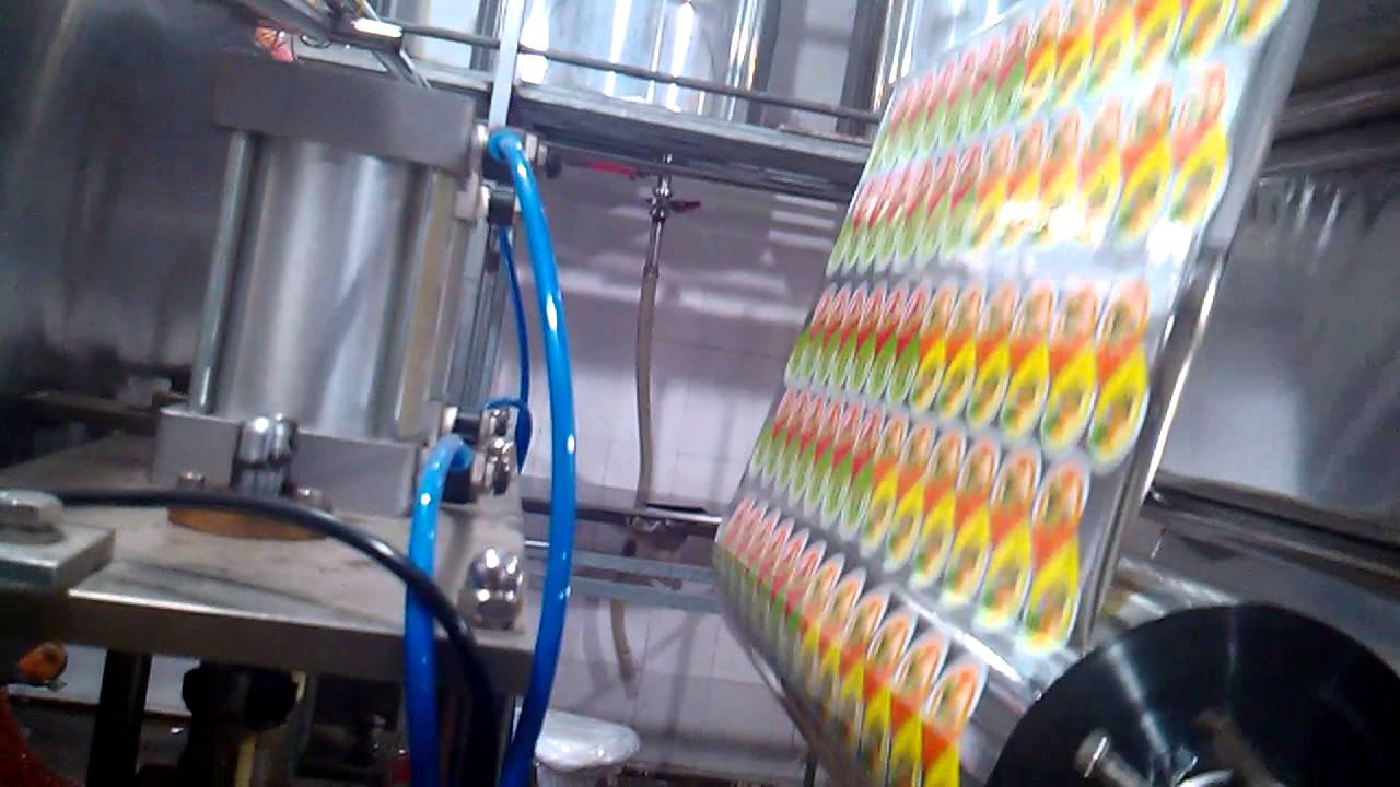 Cup Jelly Filling & sealing Machine