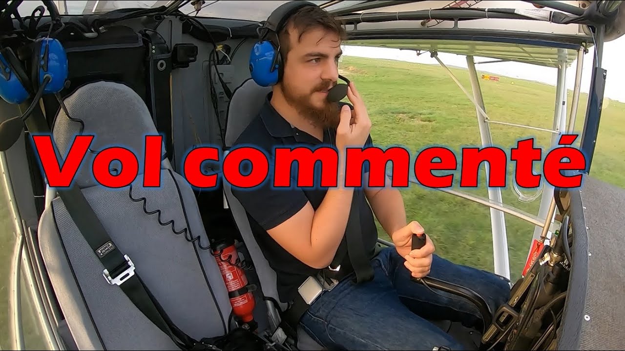 Vol commenté débutant ULM Rans Coyote Rotax 912 100 cv.