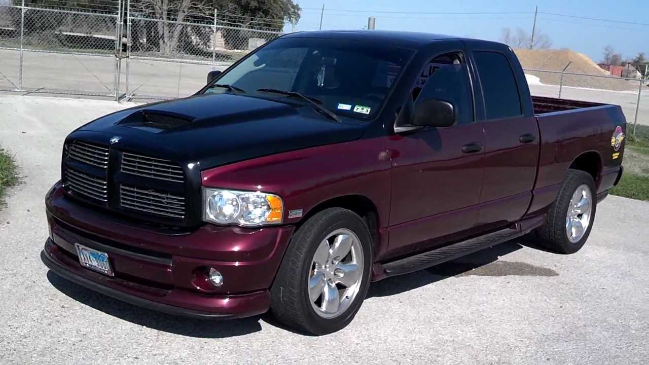 2003 dodge 1500 ram quad cab heads and cam pulls plus burn out