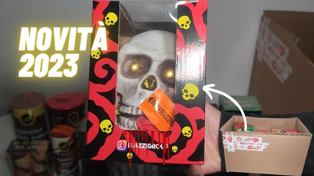 UNBOXING e SPARO di un CARICO DI CAPODANNO da I RAZZI GROUP: Vediamo le NOVITA 2023