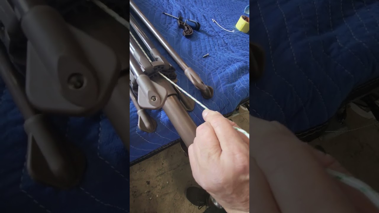 Frankford Umbrella String Repair Tutorial