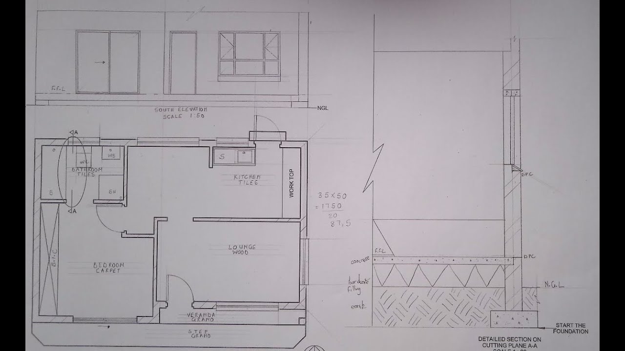 Grade 11 Page 56 57  South Elevation