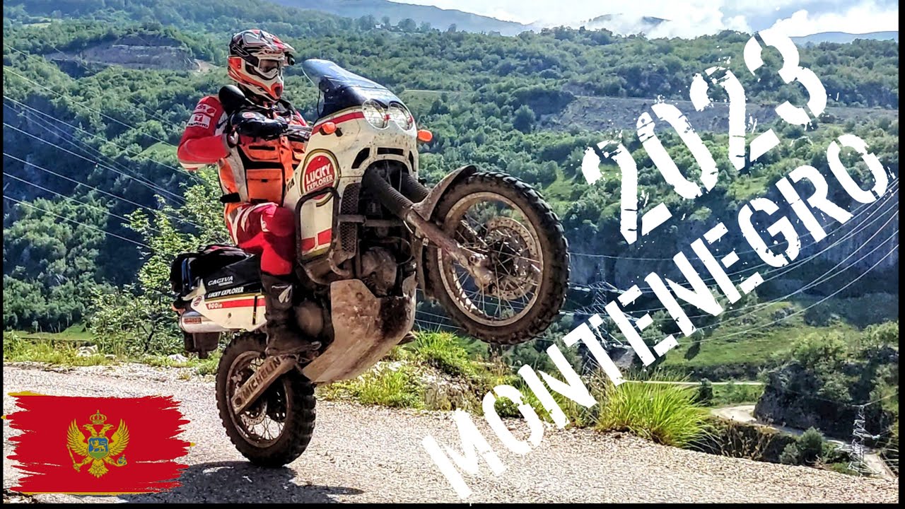 CAGIVA ELEFANT 900 i.e. - Off road trip in Montenegro 2023