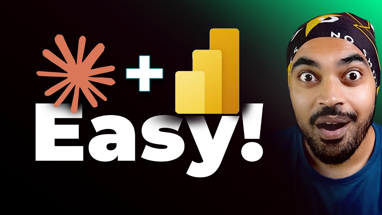 Самый простой способ связать Claude и Power BI
