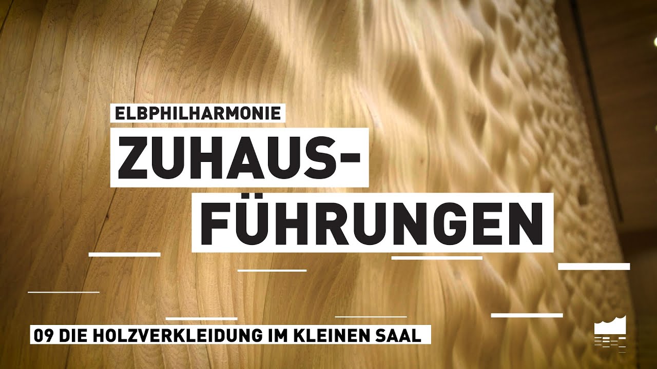 Elbphilharmonie ZuHausf&uuml;hrungen | Die Holzverkleidung im Kleinen Saal