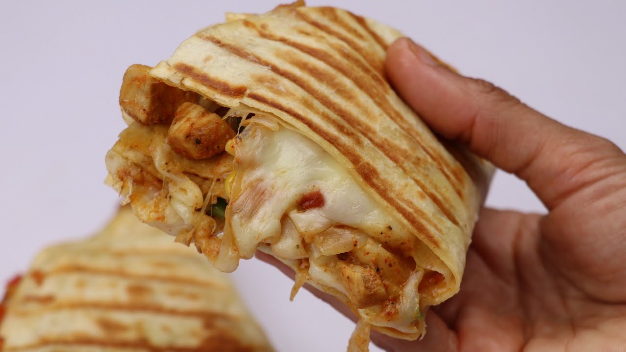 Chicken Quesadilla,Cheesy Quesadilla,Quick And Easy Recipe By Recipes Of the World