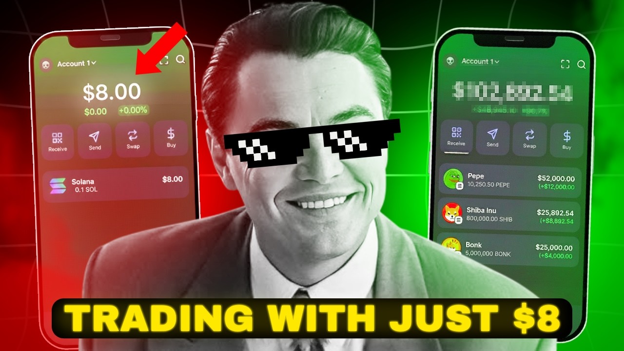 Trading Memecoins with just 0.1 Solana (Is it even possible?)