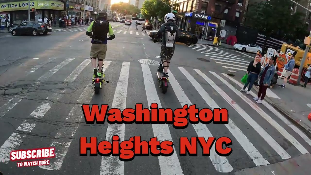 electric scooter 2024 high voltage Teverun Bronx group on the way to New Jersey at high speed