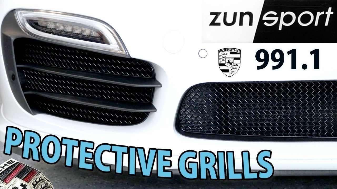 Porsche Zunsport Grill Installation - Porsche 991 911