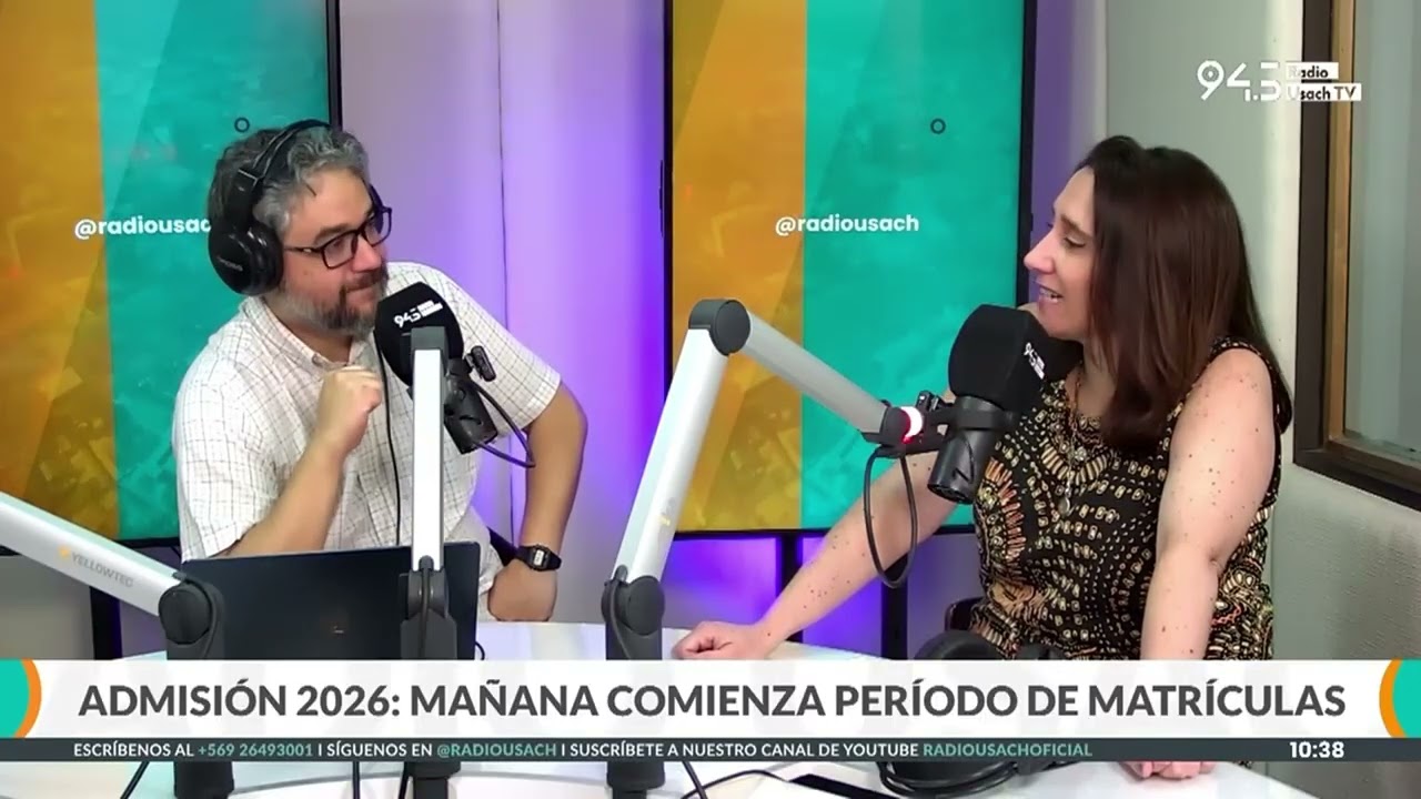 #Admisión2026: Usach inicia este martes primer período de matrícula de estudiantes nuevos