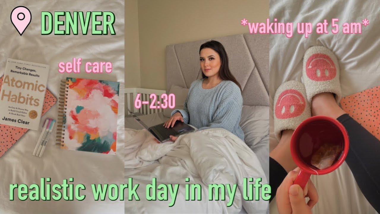MY 9 to 5 WORK DAY FROM HOME: 5 AM get ready with me, WFH vlog, working for a start up