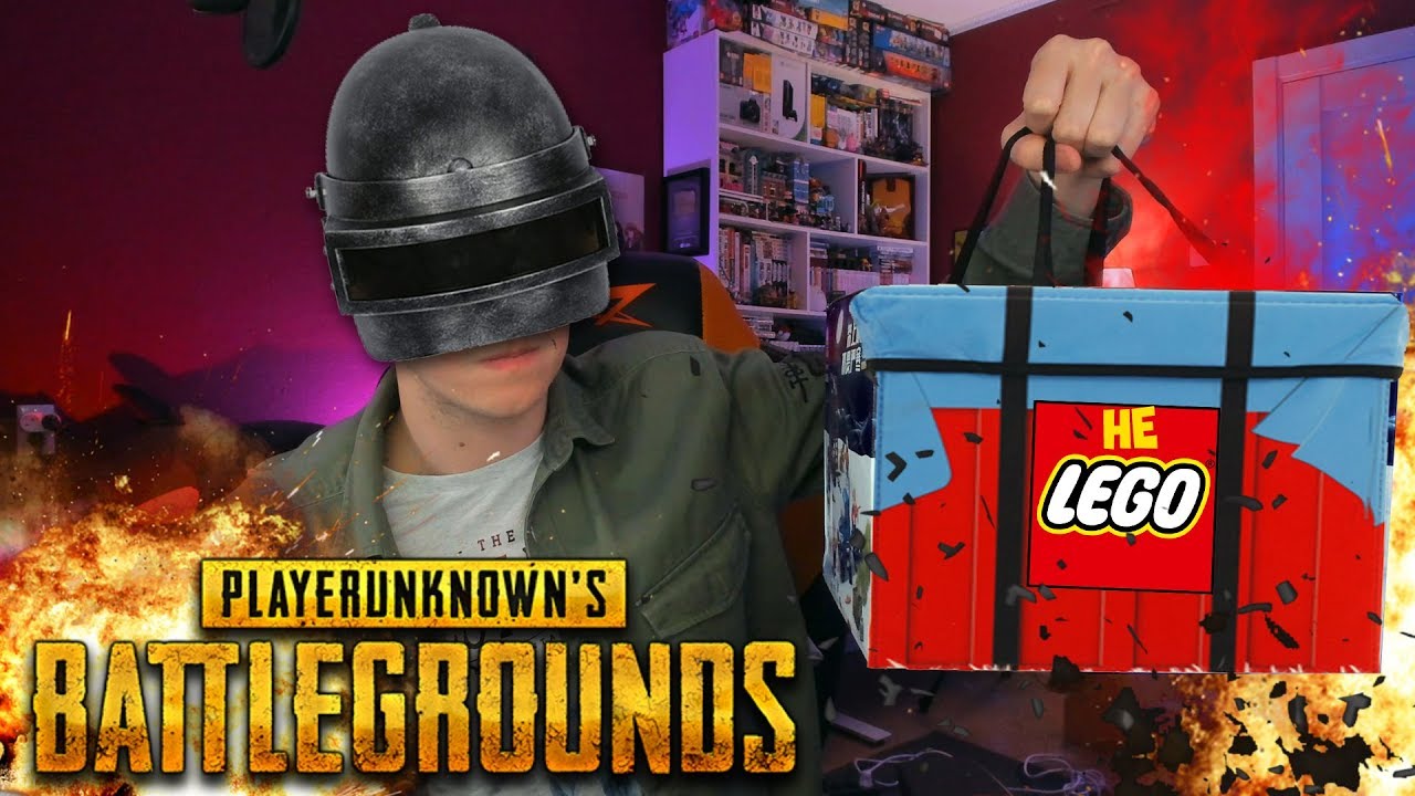 ЛЕГО PUBG засунули в АИРДРОП С РУЧКАМИ