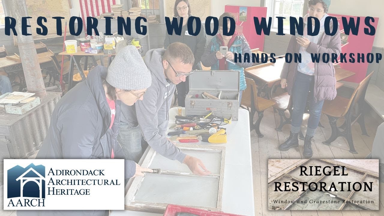 Wood Window Workshop: Glazing & Painting (3/3)