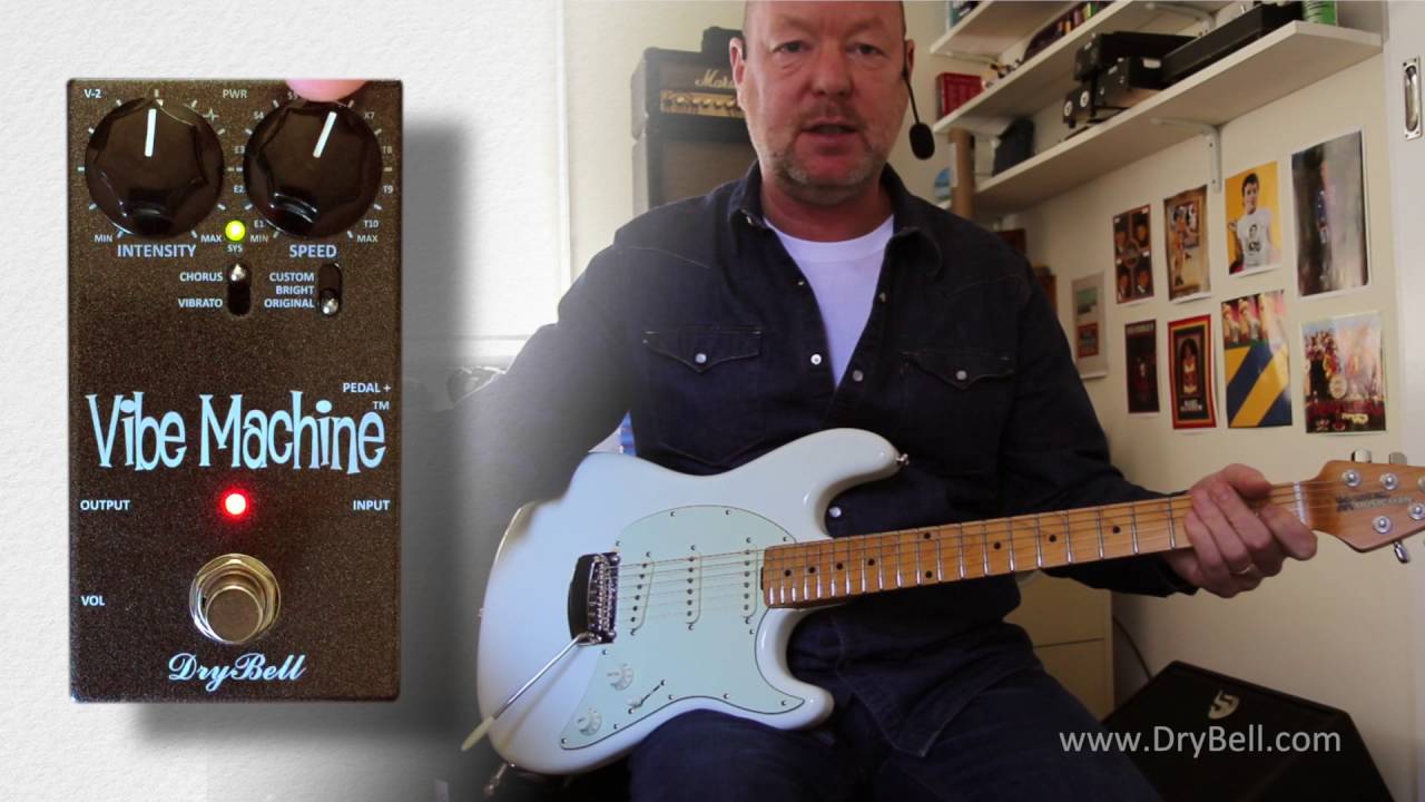 DryBell: VIBE MACHINE V-2 (spoken and played demo)