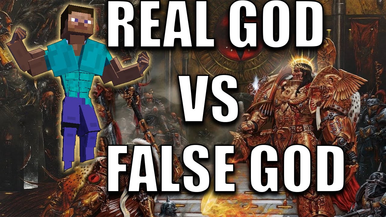 The Emperor of Mankind Get's Obliterated by Cube Man
