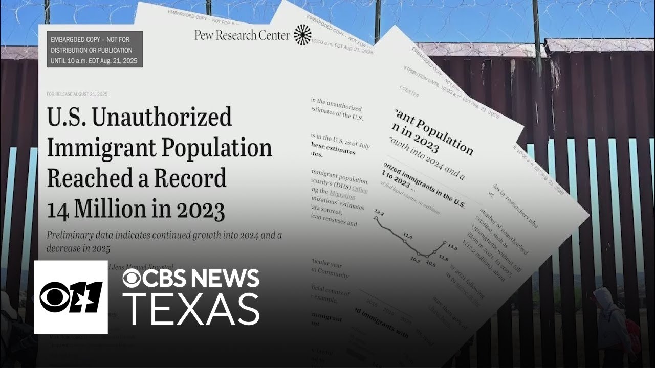 U.S. immigrant population declines for first time in decades after record 2023 peak