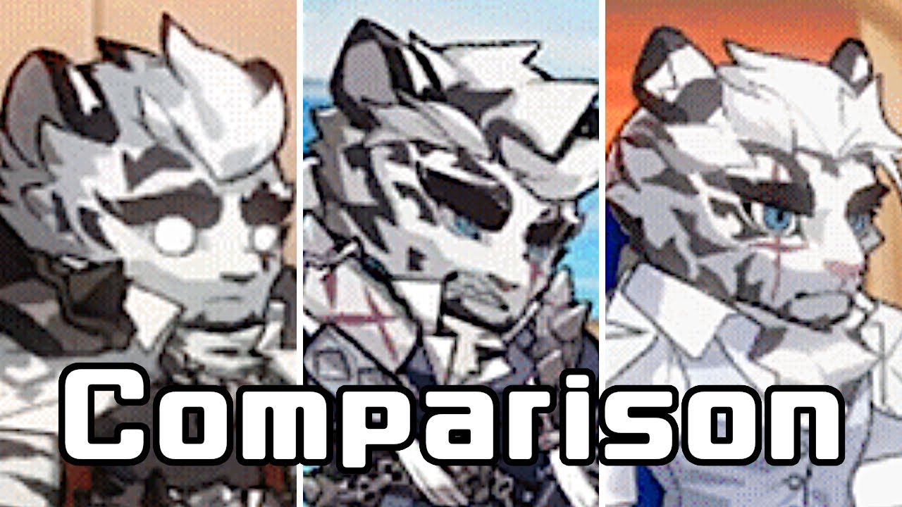 Mountain Animations Comparison | Arknights/明日方舟 マウンテンのアニメーション比較